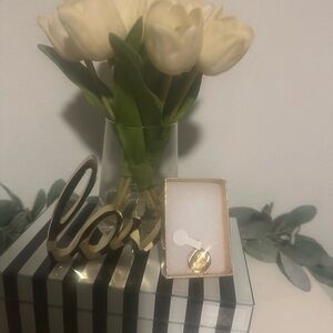 3 Gold-Tone double face pendant